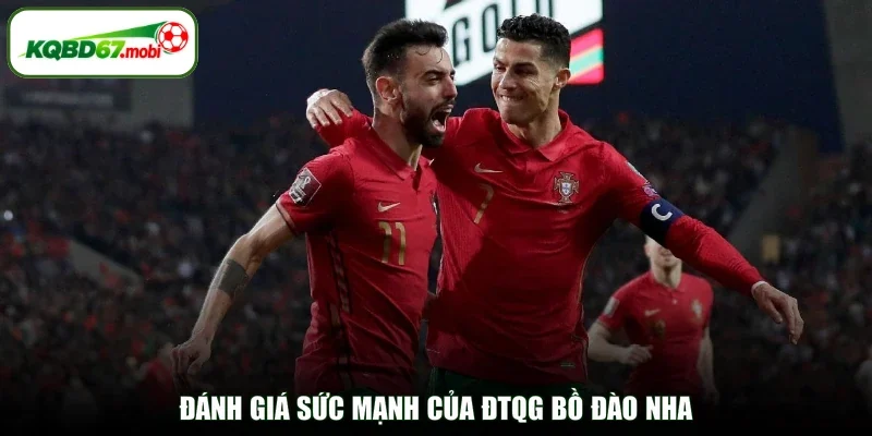 Đánh giá sức mạnh của ĐTQG Bồ Đào Nha 