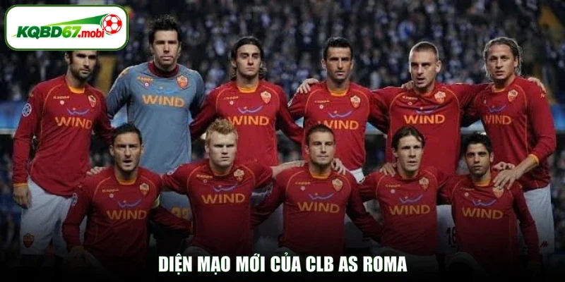 Diện mạo mới của CLB AS Roma