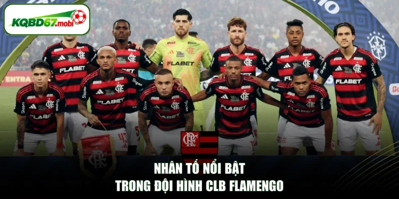 Nhân tố nổi bật trong đội hình CLB Flamengo